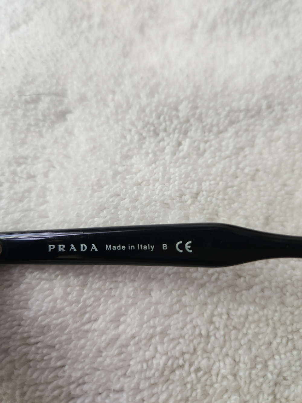 Men's Prada Black Aviator Sunglasses with Double-Bridge 13T - Picture 5 of 10